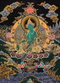 チベット チベットのタンカ タンカス仏 仏教